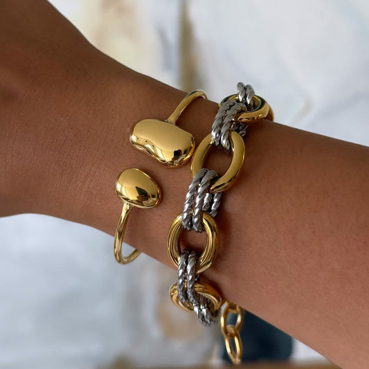 Michelle Statement Bracelet