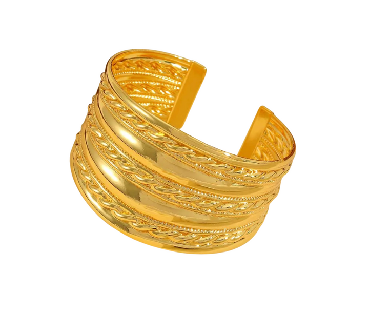 Exaggerated Gold Cuff