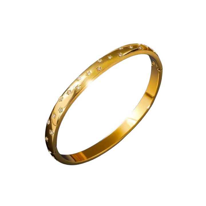 Le Stars Gold Bangle