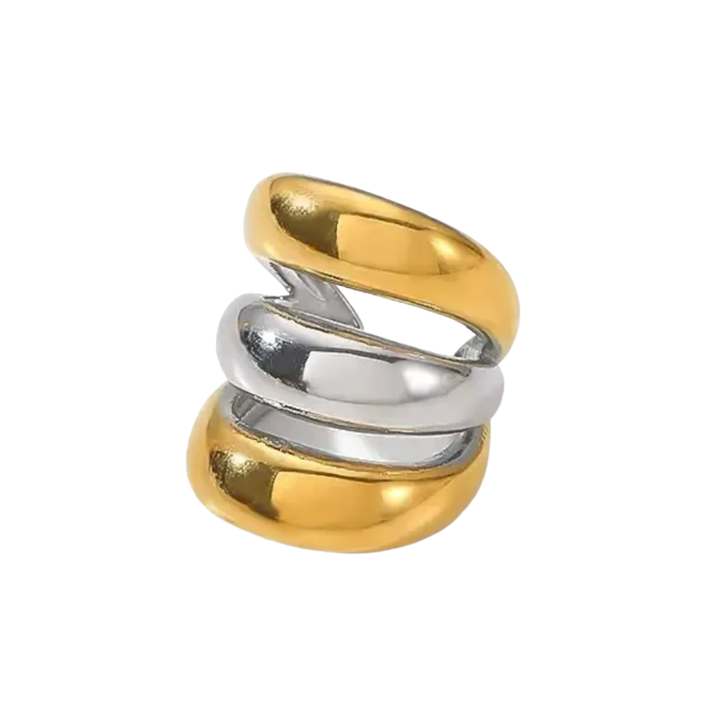 Nia Two Tone Ring