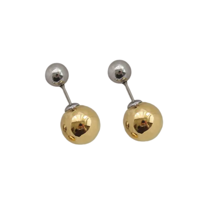 Abigail Two Tone Earrings