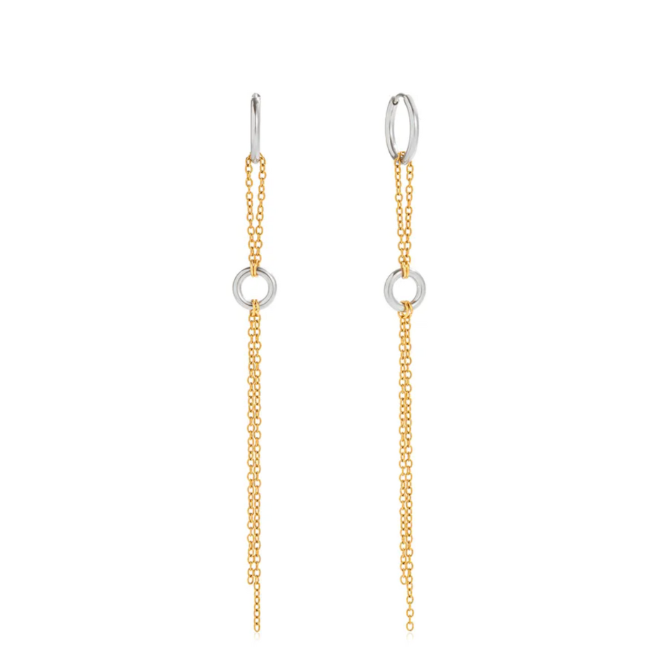 Taylor Two Tone Tassel Earrings
