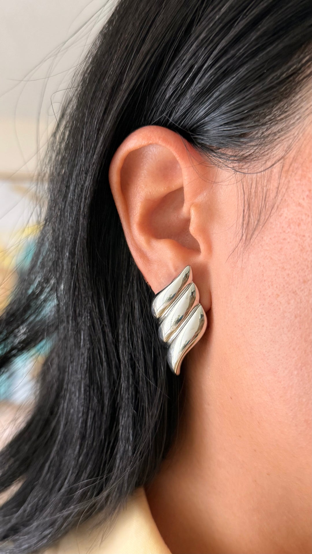 Pendientes de plata Elena