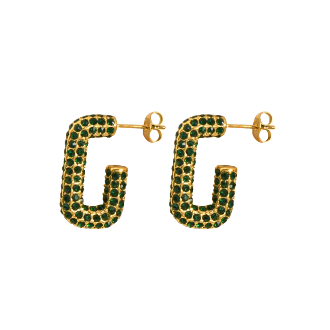 Pendientes Regina Green