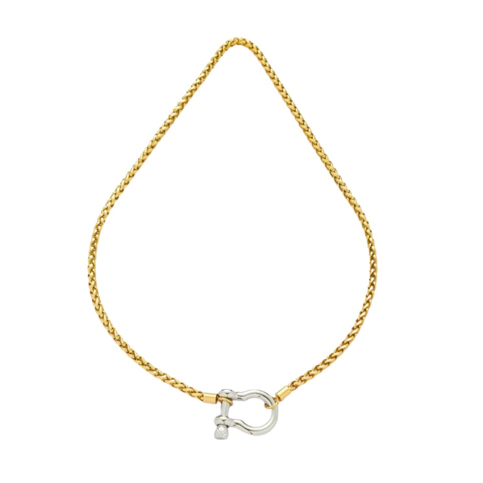 Tessa Two Tone Statement Necklaces