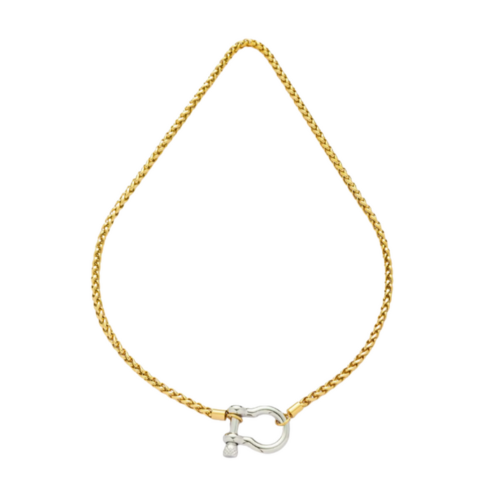 Tessa Two Tone Statement Necklaces