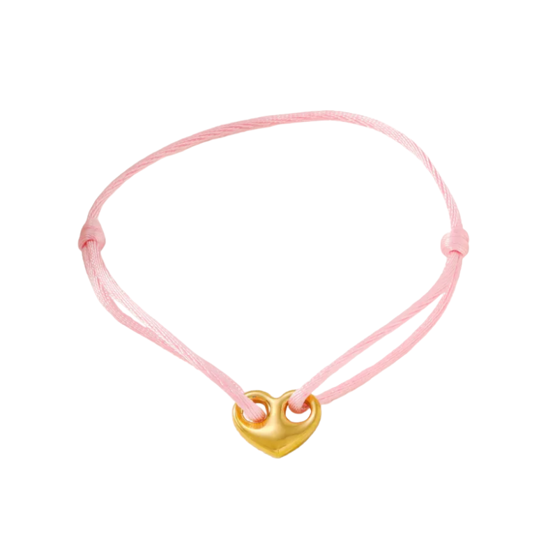 Pink Heart Bracelet