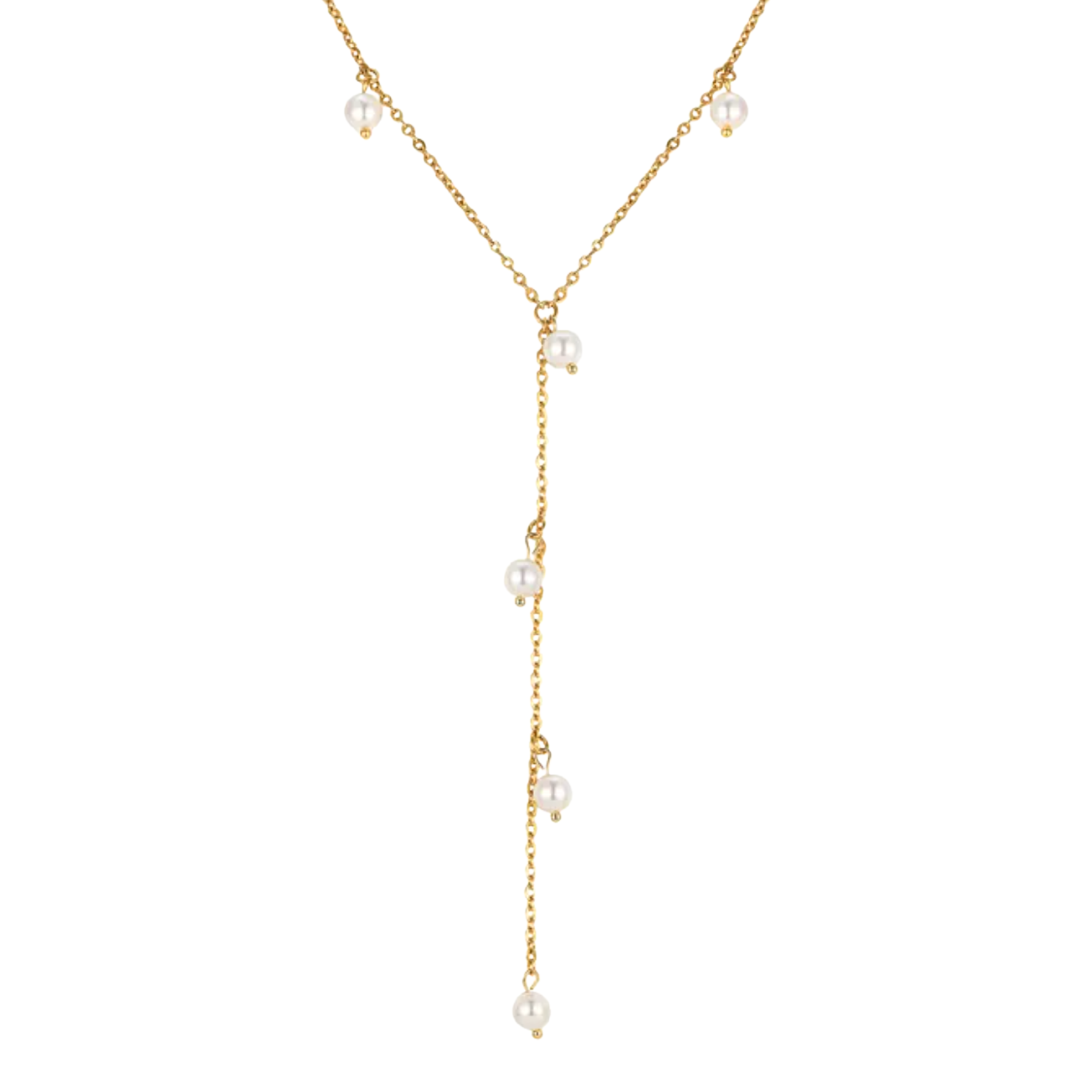 Tahiti Pearl Lariat Necklaces