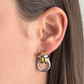 Why Knot Two Tone Earrings