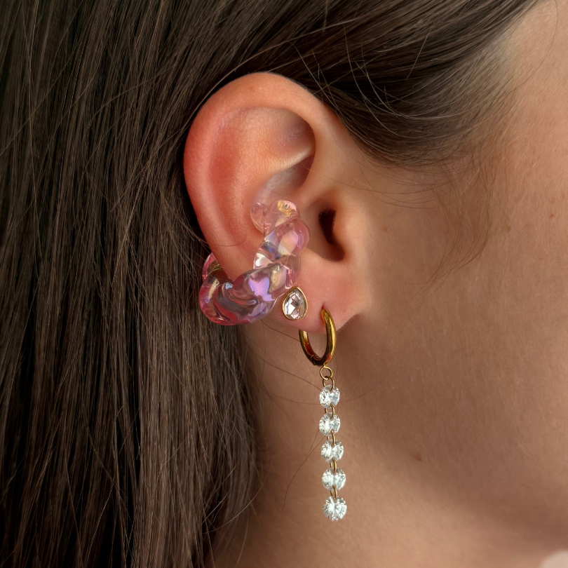 Holographic Ear Cuffs