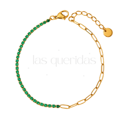 Emerald Tennis Bracelet