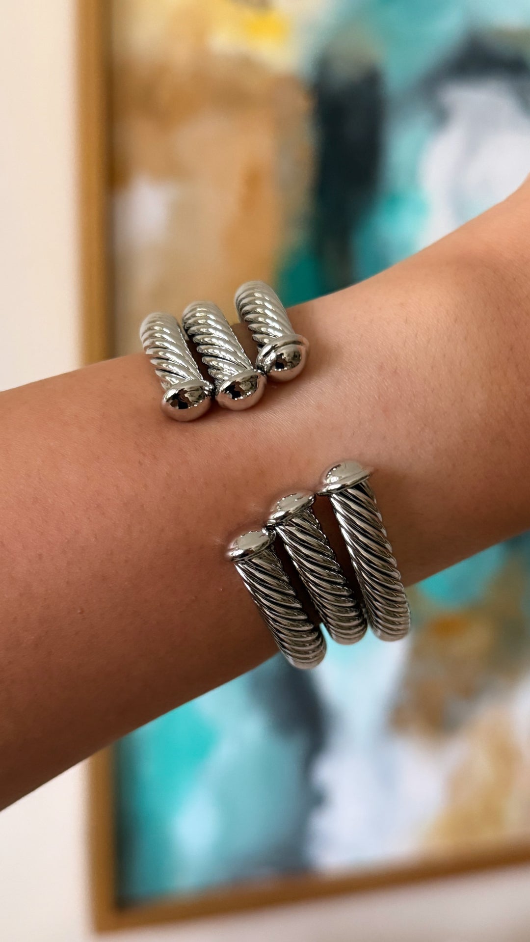 DY Tina Silver Bangle