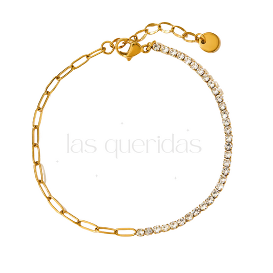 Clear Tennis Bracelet