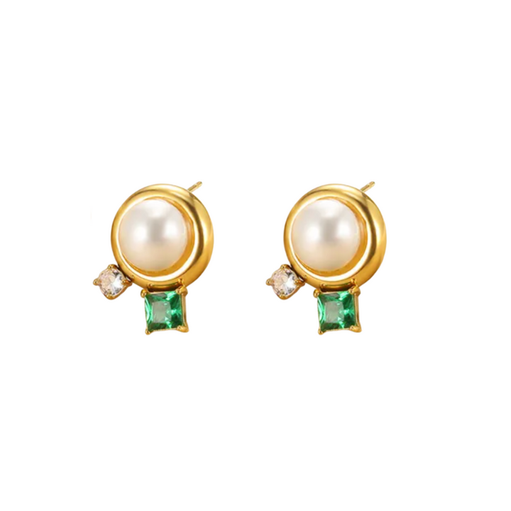 Rocio Emerald Earrings