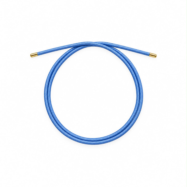 Bianca Blue & Gold Magnetic Wrap Necklace Bracelet