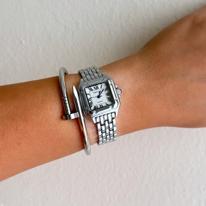 Kartier Silver Bangle