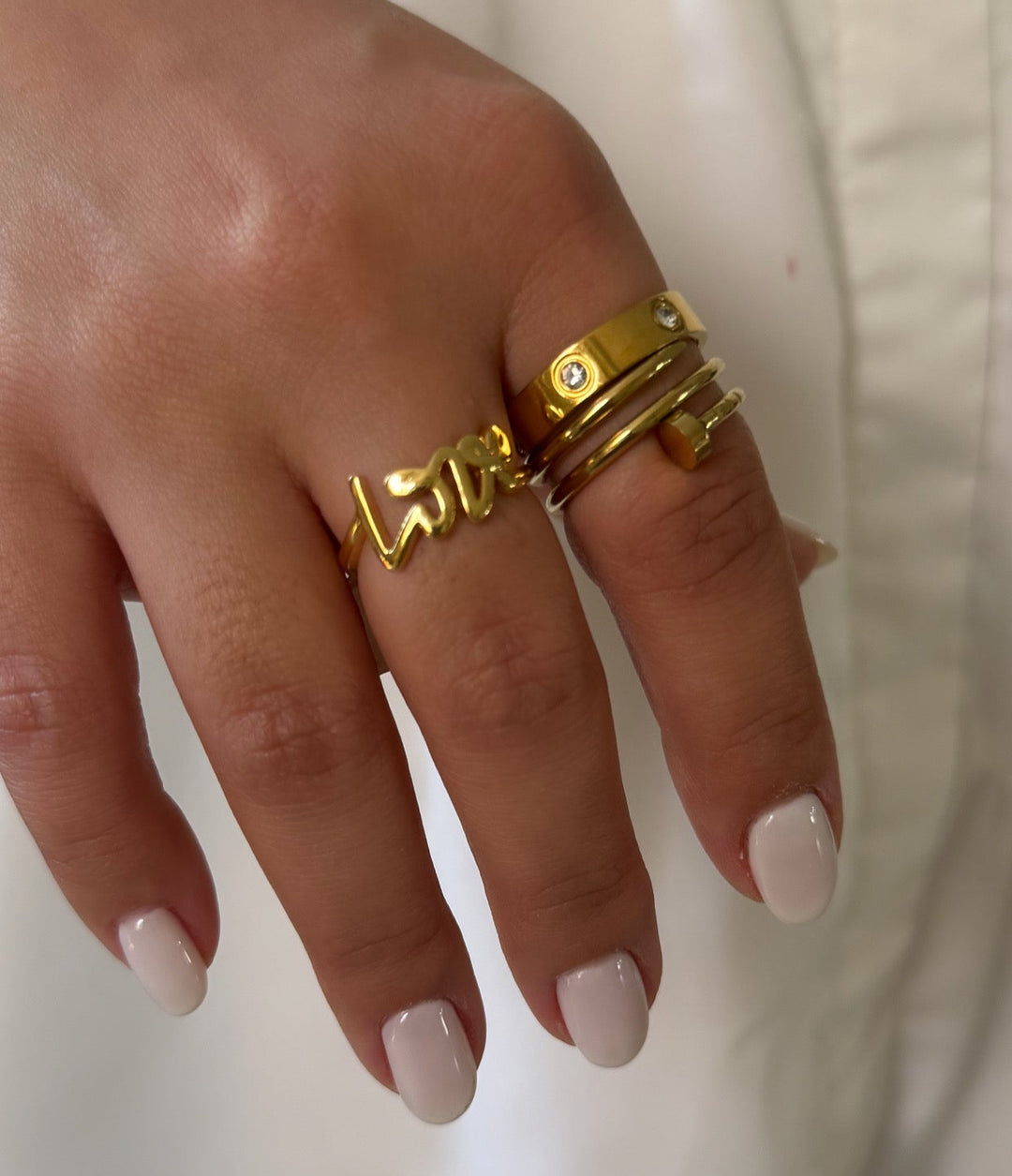 Love Gold Ring
