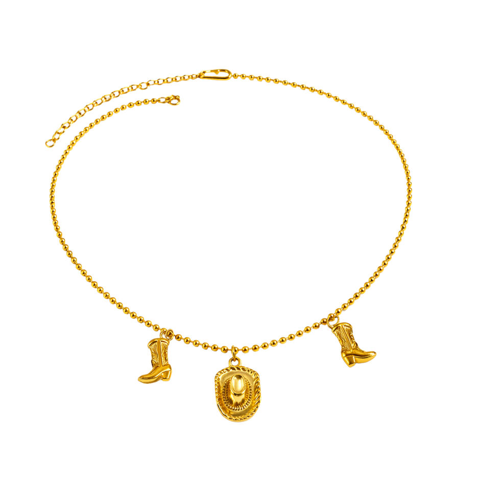 Cowgirl Gold Necklaces