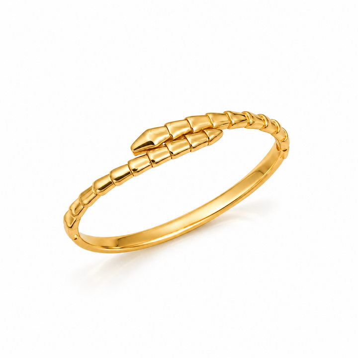 Vulgari Snake Gold Bangle