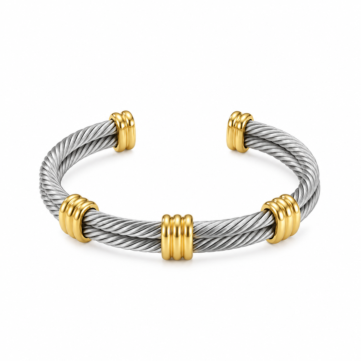 DY Two-Tone Wire Cuff