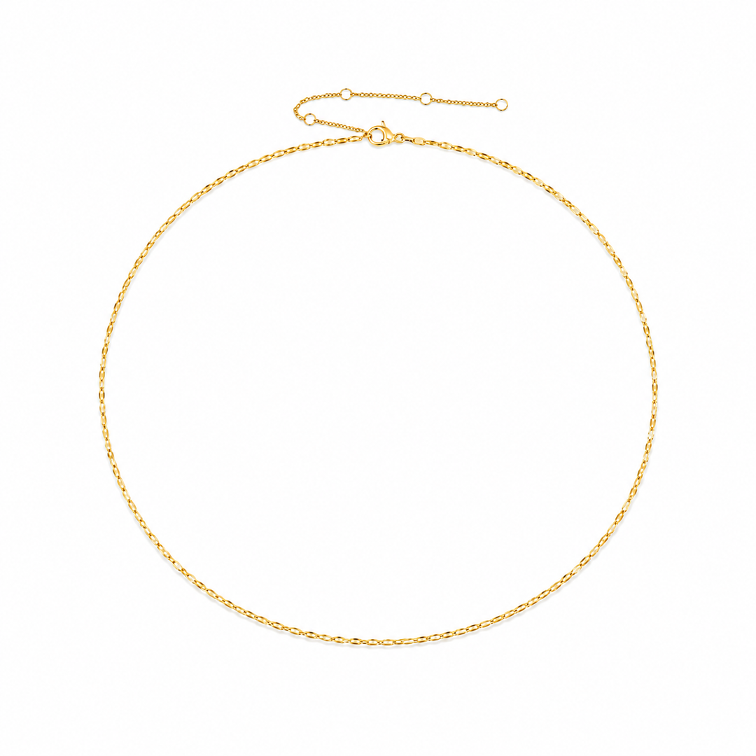 Elena Gold Subtle Necklace
