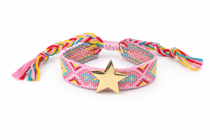 Pink Star Bracelet
