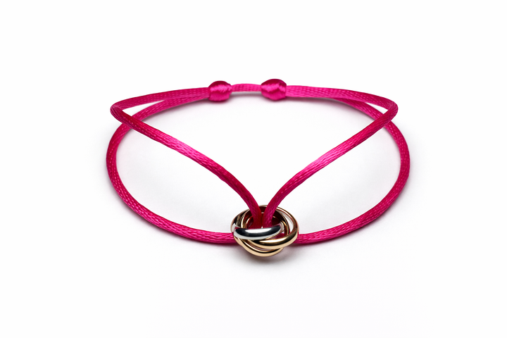 Trinity Bracelets Magenta
