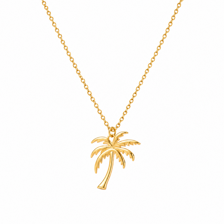Palmita Stainless Steel Hypoallergenic Gold Necklaces