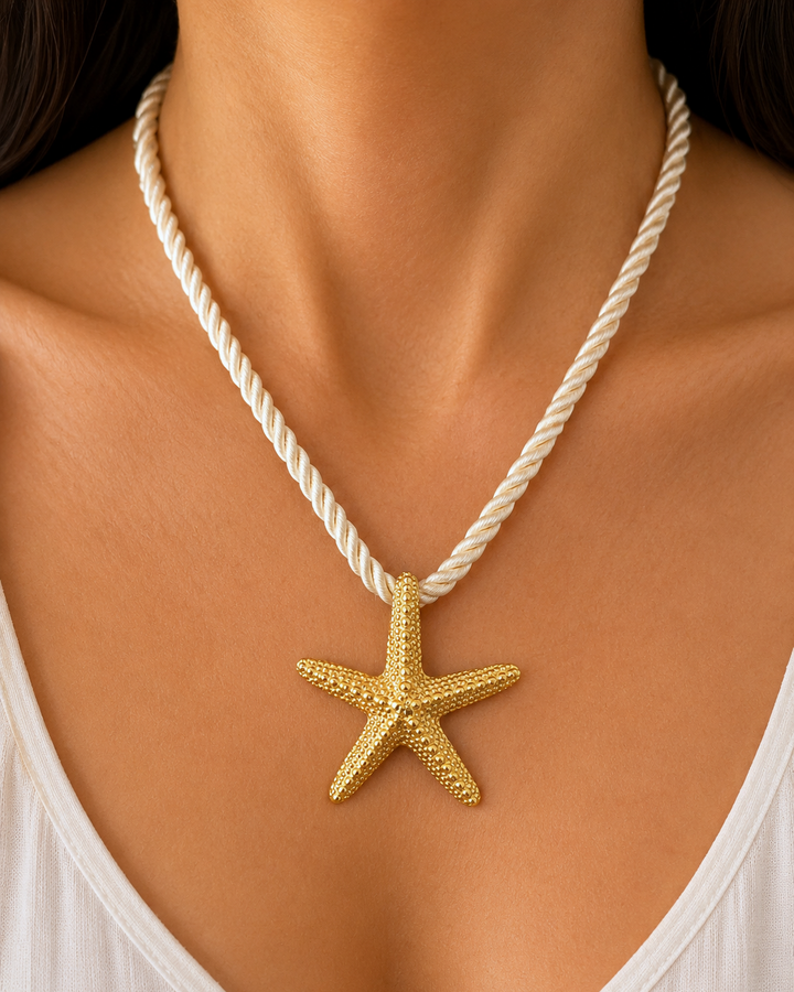 Clarissa Gold Starfish Necklace