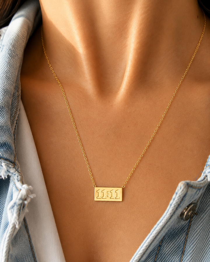 Dream Gold 11:11 Necklace