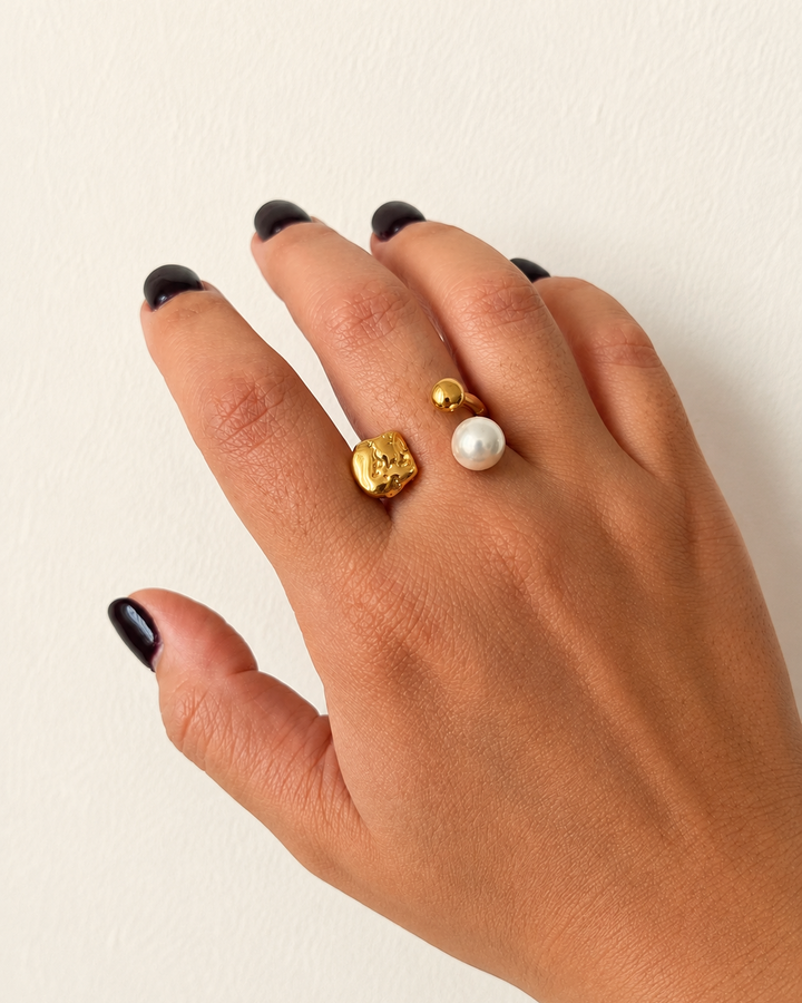 Anillo de oro Pam