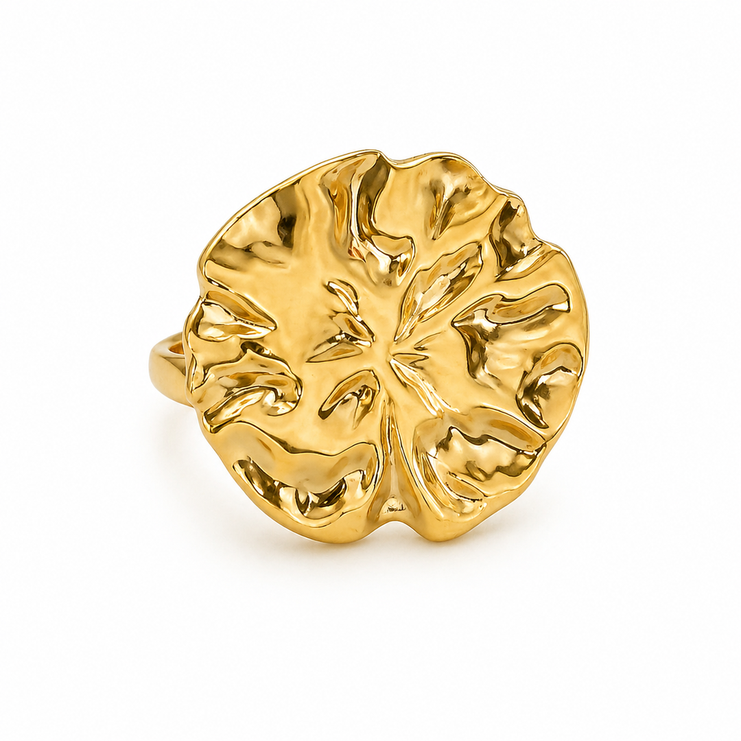 Egypt Gold Irregular Ring