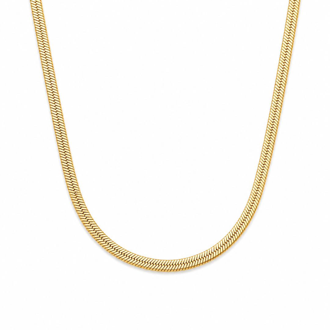 Lola Gold Snake Necklace