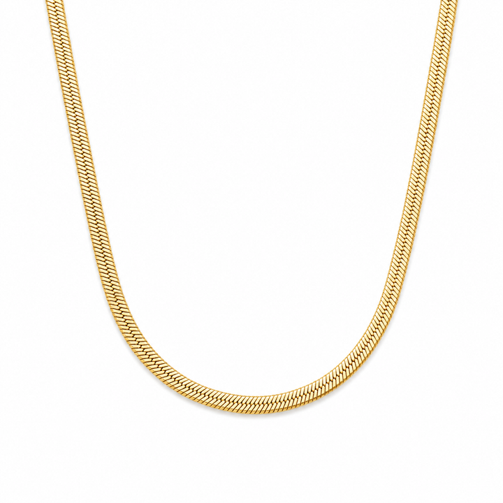 Lola Gold Snake Necklace