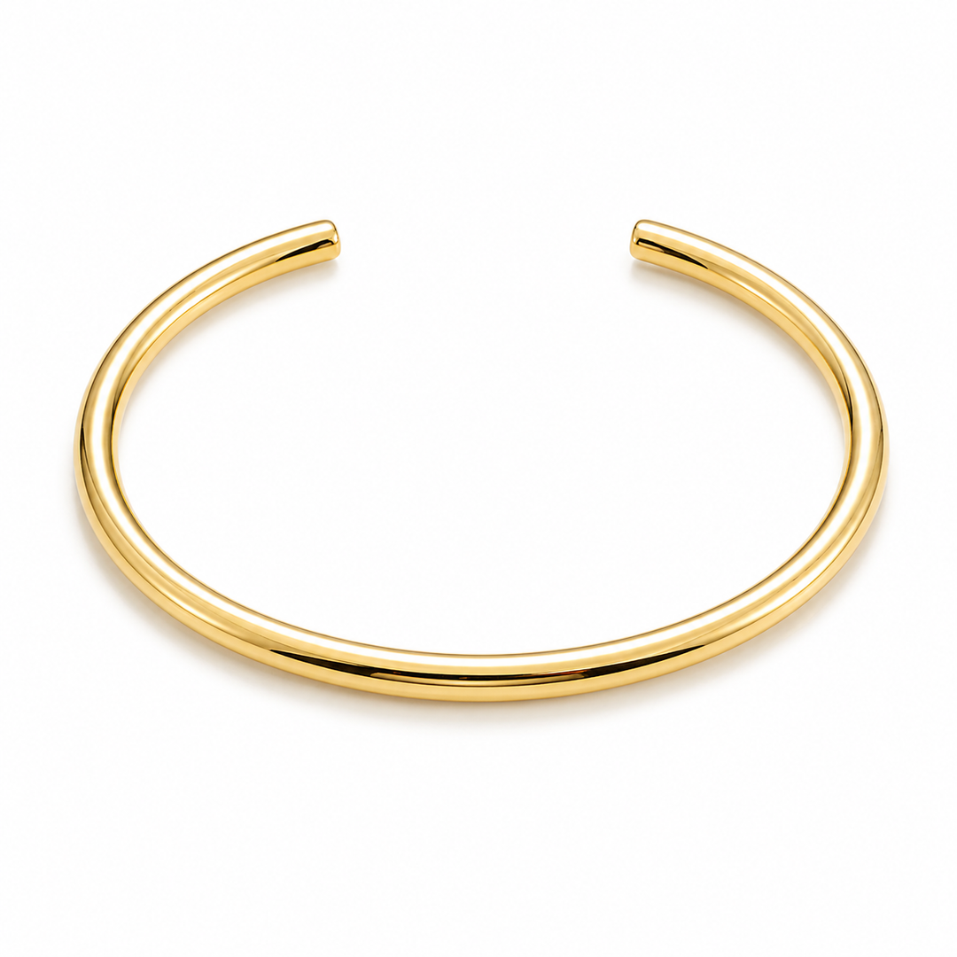 Zafiro Gold Men Bangle