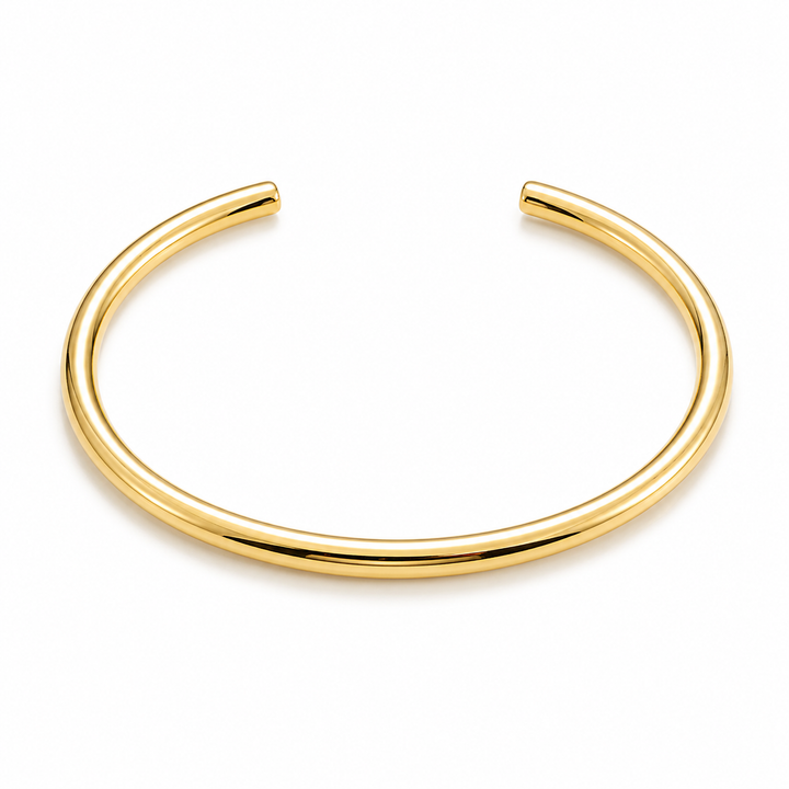 Zafiro Gold Men Bangle