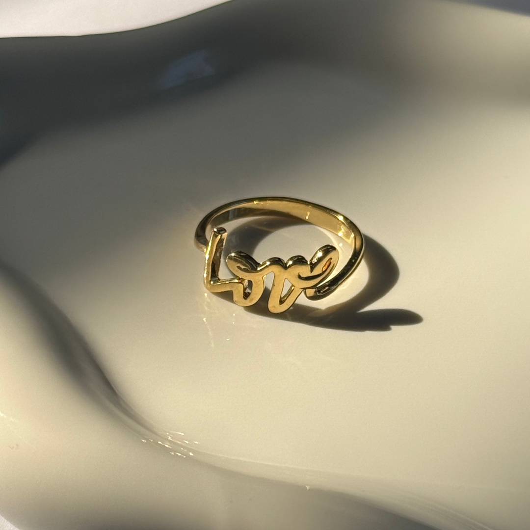 Love Gold Ring