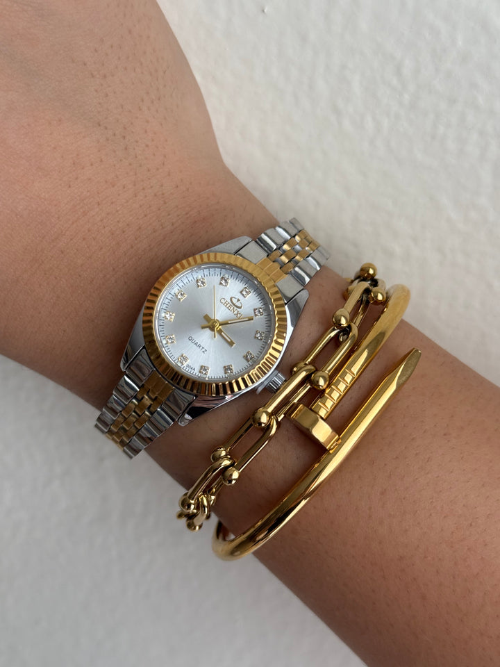 Classy Two-tone Watch