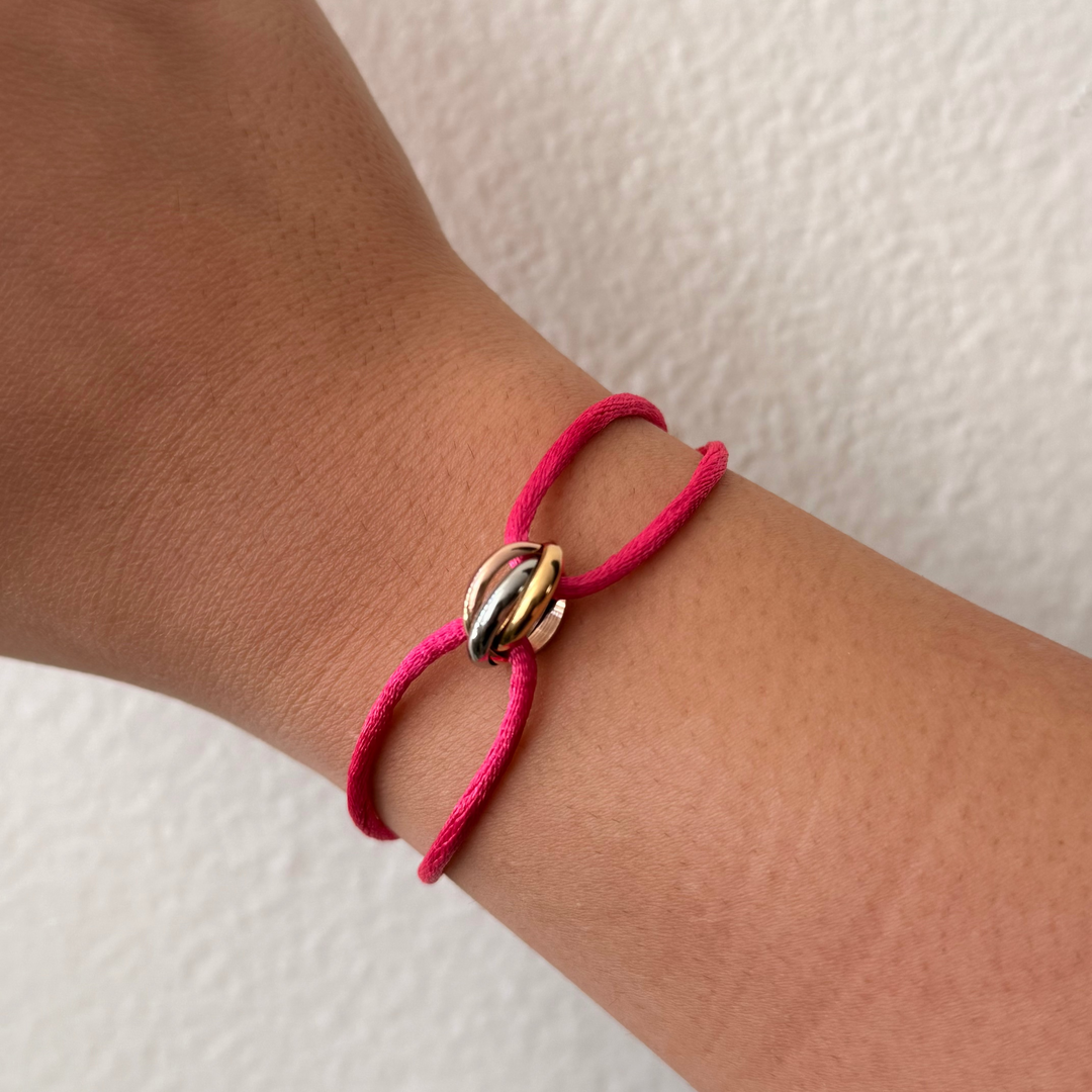Trinity Bracelets Magenta
