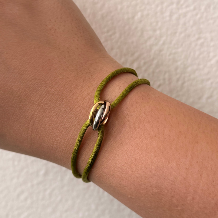 Trinity Bracelets Grass Green