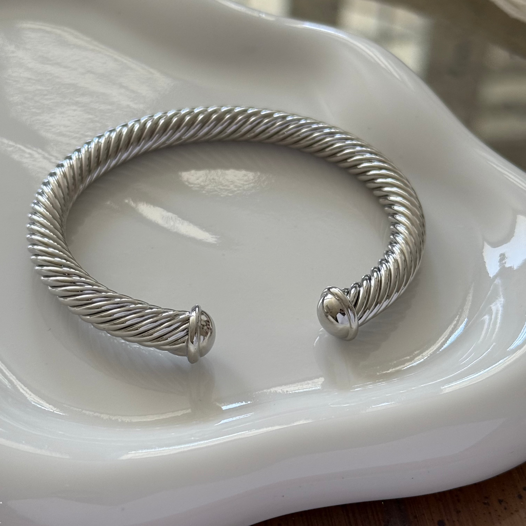 DY Tina Silver Bangle