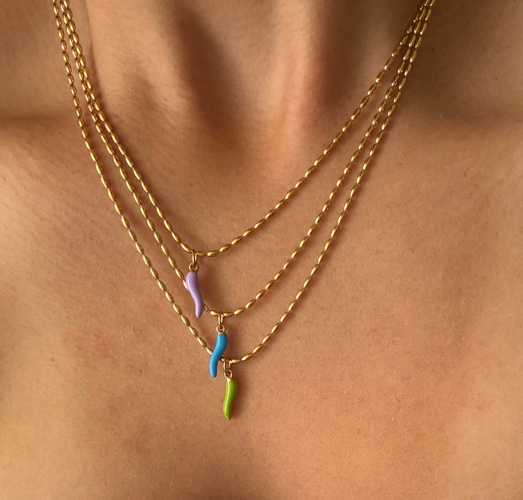 Chili Purple Necklaces