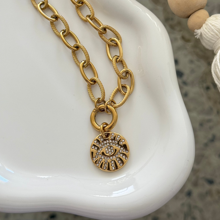 Ile Sun Eye Necklaces