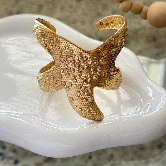 Gold Star Bangle