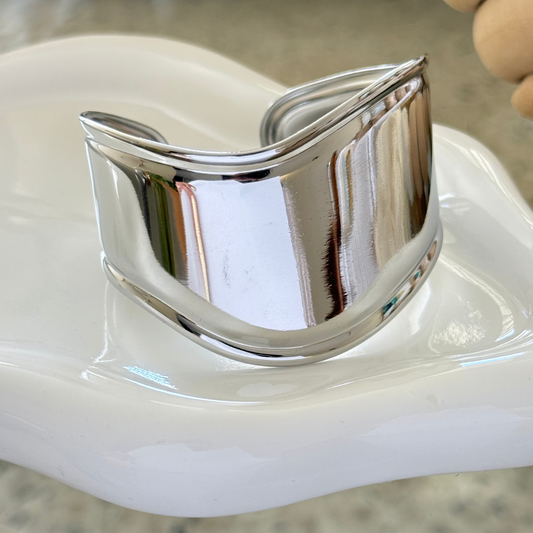 Albania Silver Bangle