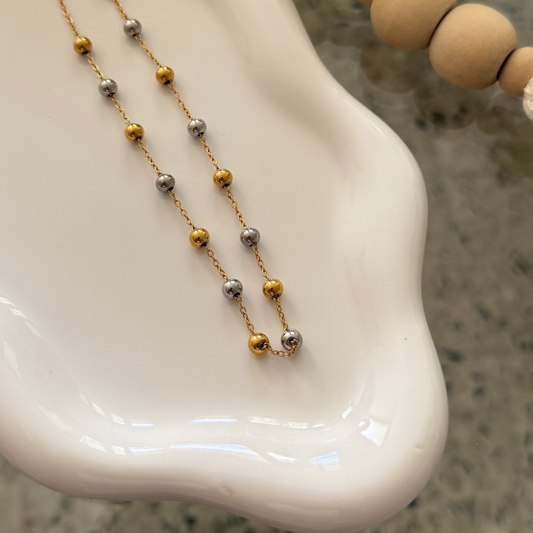 Aura Two Tone Necklaces