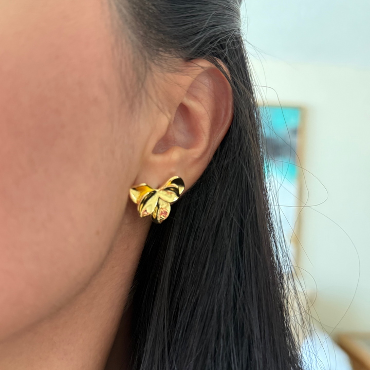 Magnolia Gold Earrings