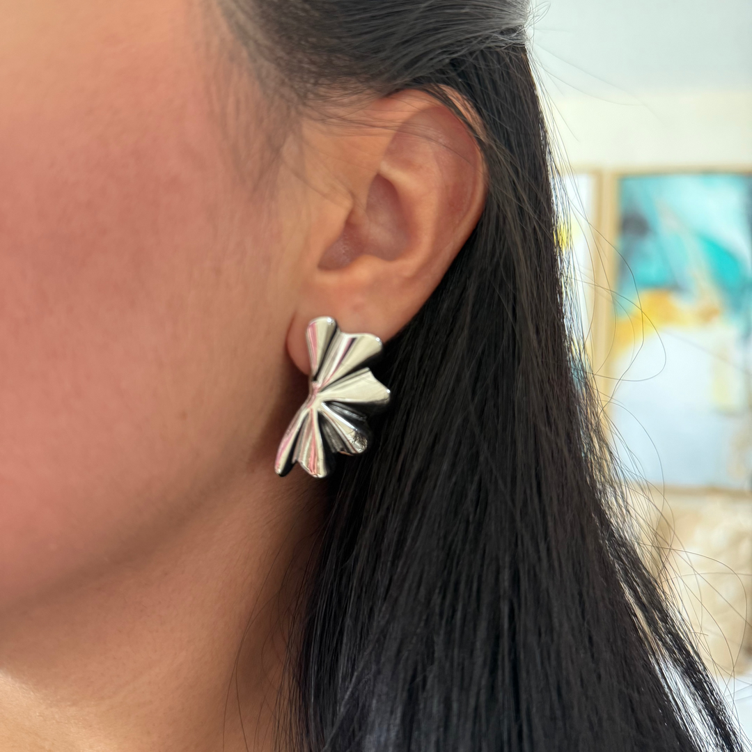 Amen Silver Earrings