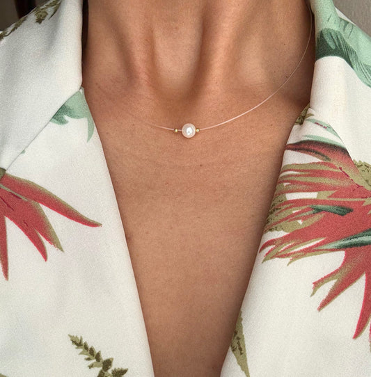 Perlita Clear Necklaces