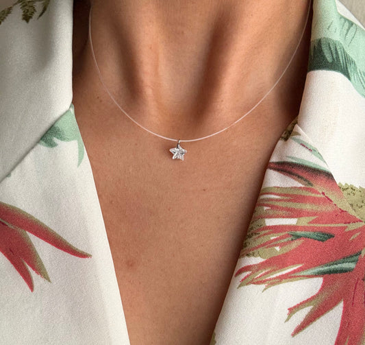 Estrellita Clear Necklaces
